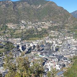 Die Hauptstadt von Andorra