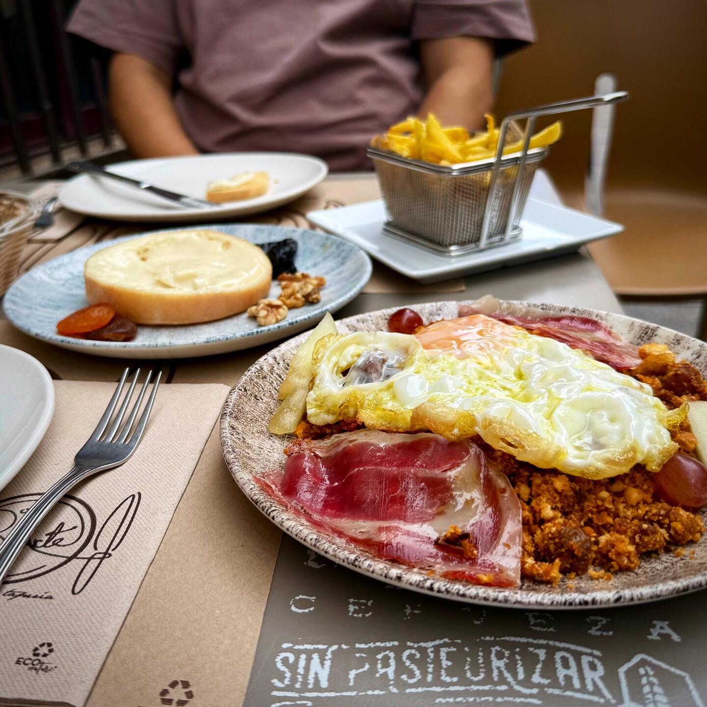 Migas with jamón(breadcrumbs)