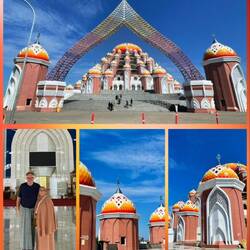 Wunderschöne Moschee in Makassar