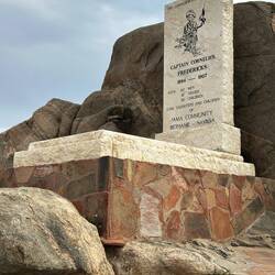 Die Haifischinsel ist jetzt ein Gedenkort für Hereros, Namas und auch Deutsche.