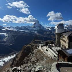 The Matterhorn from the observation deck of our hike