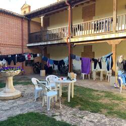 This is why I bring my own clothesline!