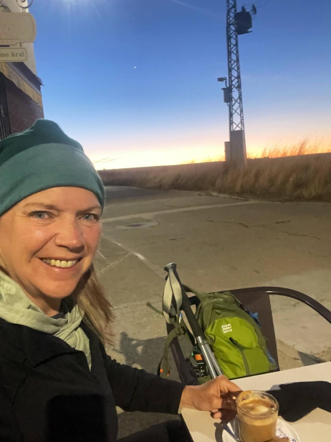 Up early with the farmers this morning.