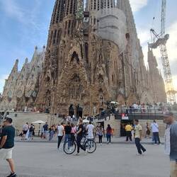 You can see where the last tower is being built