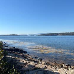 Looking toward the Atlantic Ocean