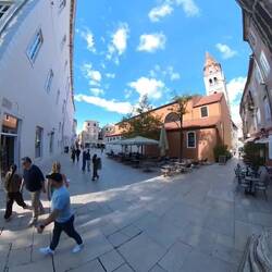 Zurück durch die Altstadt von Zadar 🥰