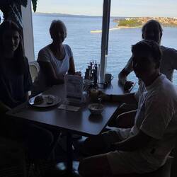 Frühstück mit Ausblick auf Zadar 🥰