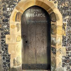 A no mess-around town