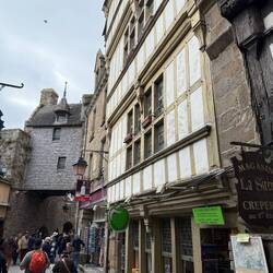 On the way down from the abbey