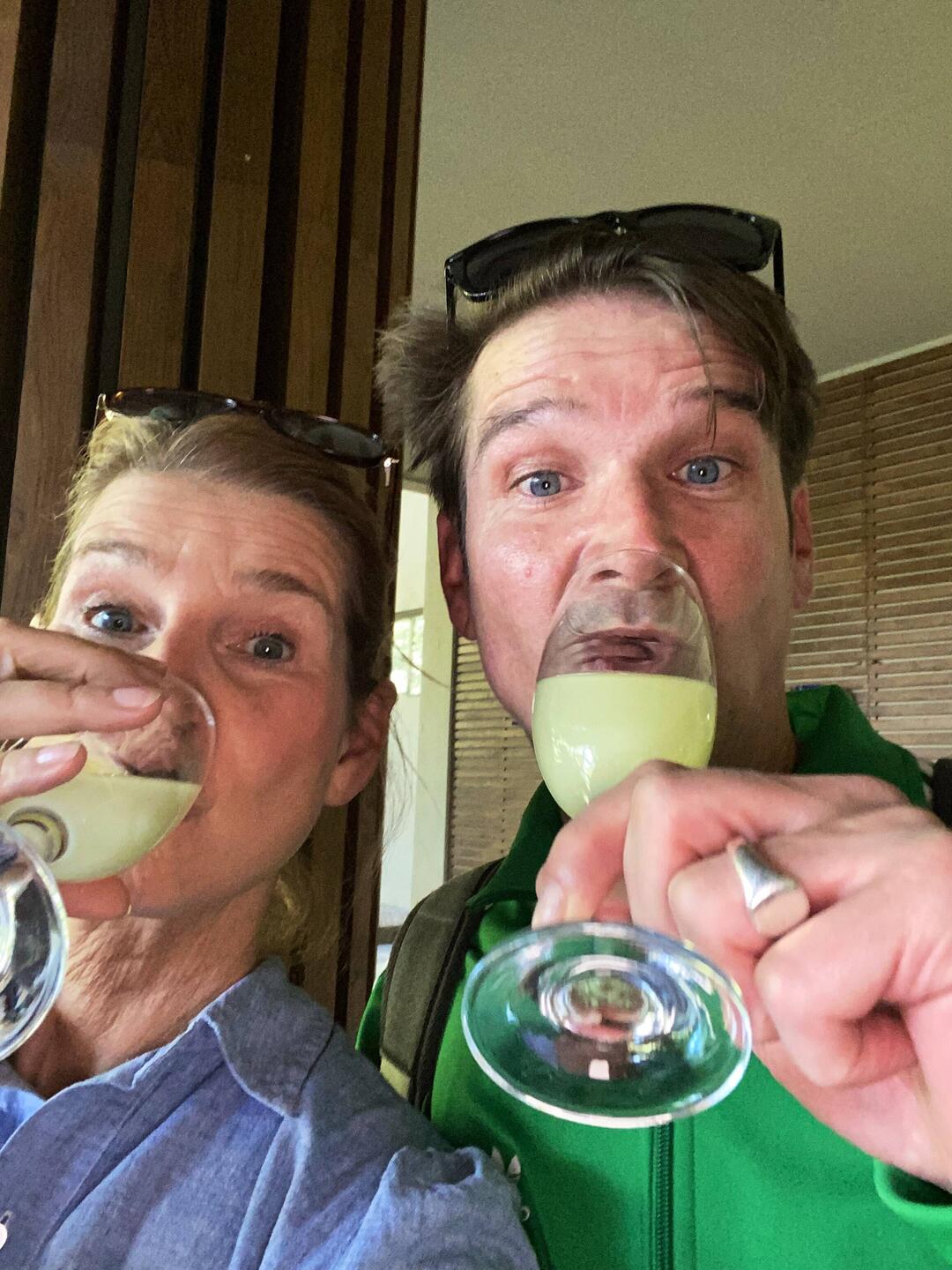 Endlich mal wieder der heissgeliebte begrüssungscocktail