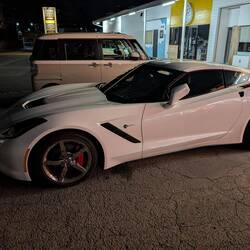 Roger was so impressed with this rental Chevvy Corvette - $120 / day!!