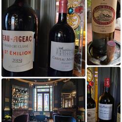 The hotel lounge bar