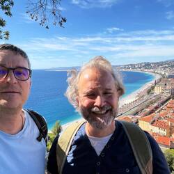 Wunderschöner Ausblick über die Stadt