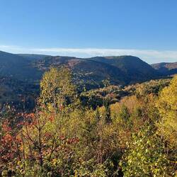 Crooked Creek Viewpoint - Unser Übernachtungsplatz heute