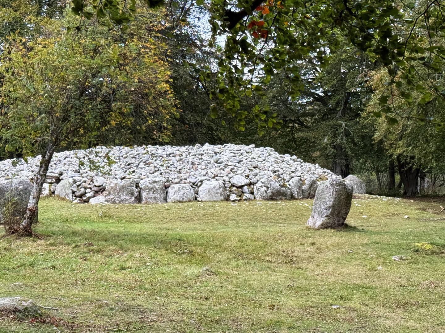 Ancient cairn- from WAY back BCE. I can't remember exactly how old but REALLY old