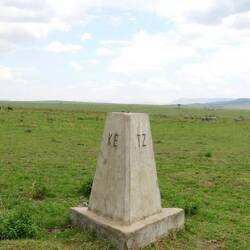 Grenze von Masaai Mara und Serengeti