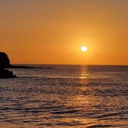 Sonnenaufgang in Chia