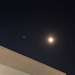 Super moon in Almaty