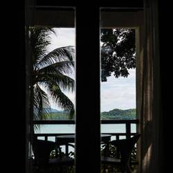 Blick aus dem Hotelzimmer