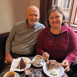 Birthday girl and Mickey.