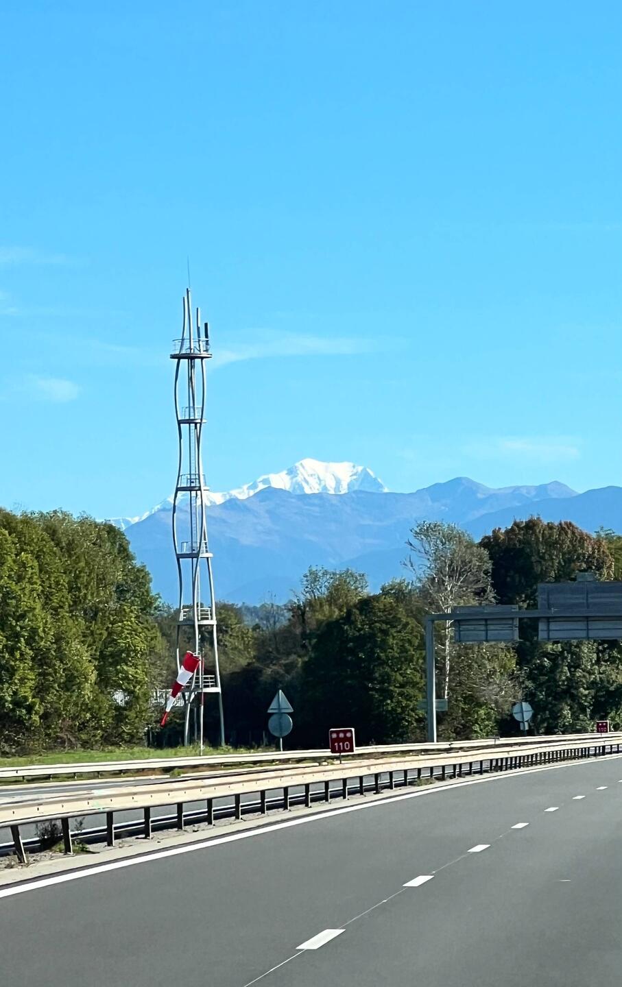 Mont Blanc von Frankreich