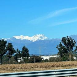 Mont Blanc von Italien