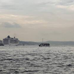 Kreuzfahrer sind auch schon da