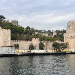 Rumeli Hisar - Befestigung bewachte die Durchfahrt zum Schwarzen Meer