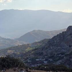Higher and higher into the mountains of the Rif.