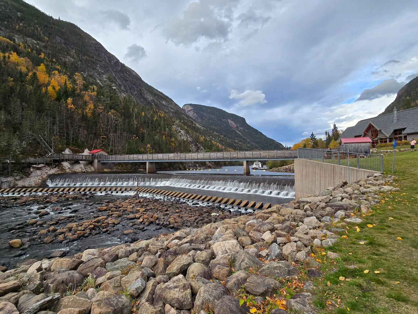 The bridge we crossed to get to the lookout