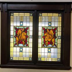 Stained glass windows from Venice, c. 1914