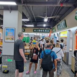 The 'to-go' section of the market.