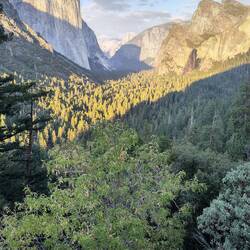 Sonnenuntergang Yosemite