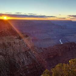 Sonnenuntergang Grand Canyon