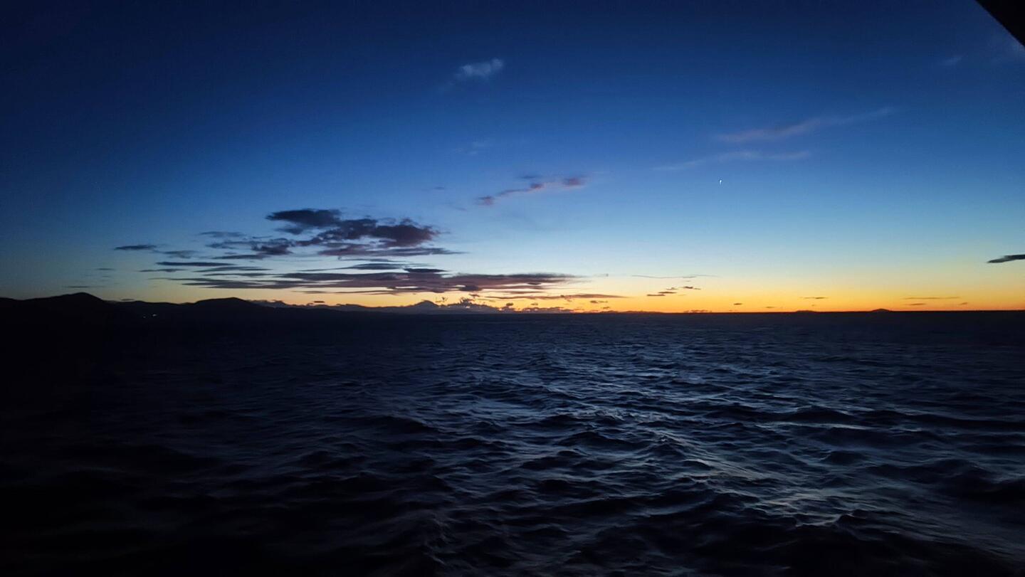 Kurz vor dem Sonnenaufgang 🥰