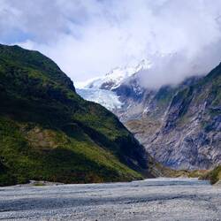 Das Bachbett war 1908 noch voll Gletscher