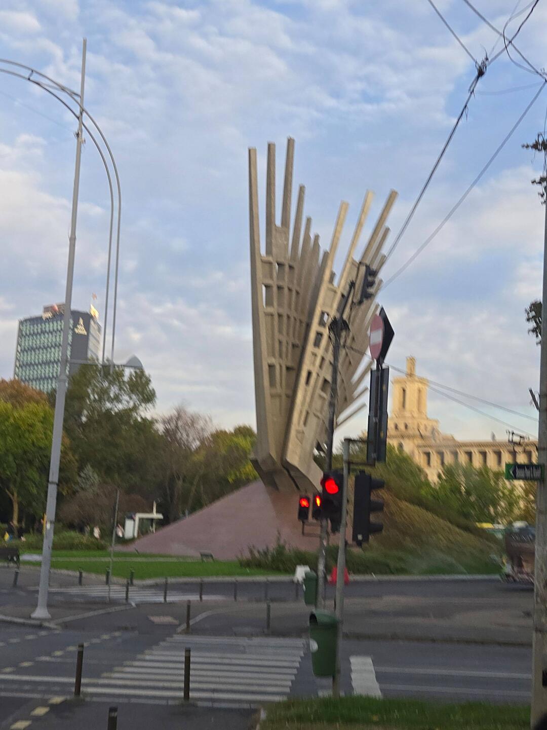 Wings Monument in Bucharest