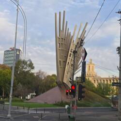Wings Monument in Bucharest
