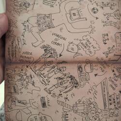 val, crew member and sometimes artist