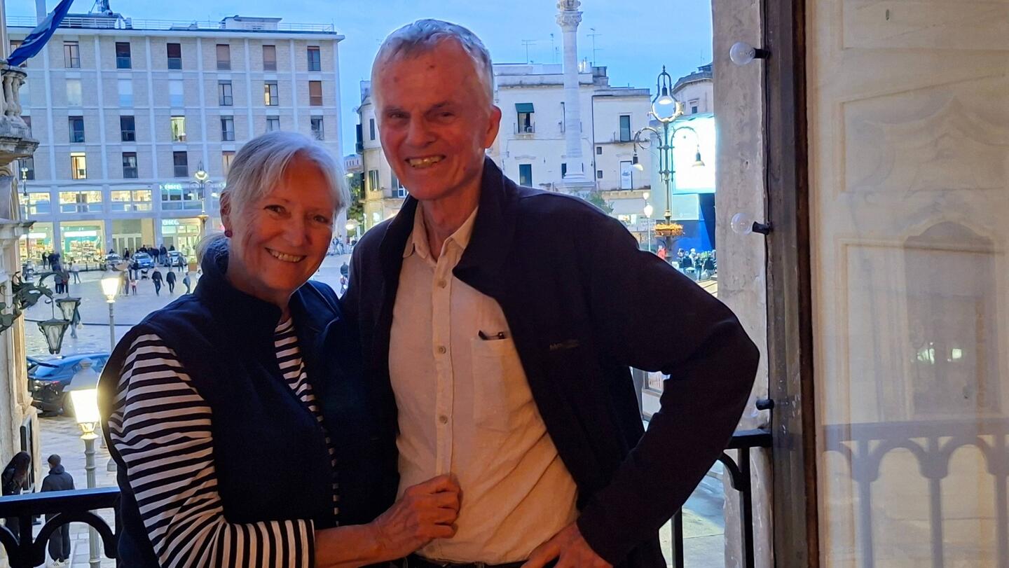 Tony & Ursula at Caffè Cittadino