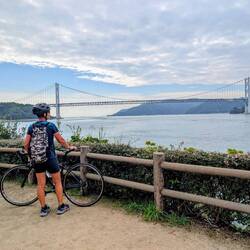 Blick auf die erste Brücke