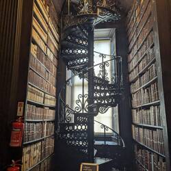 Trinity library's long hall