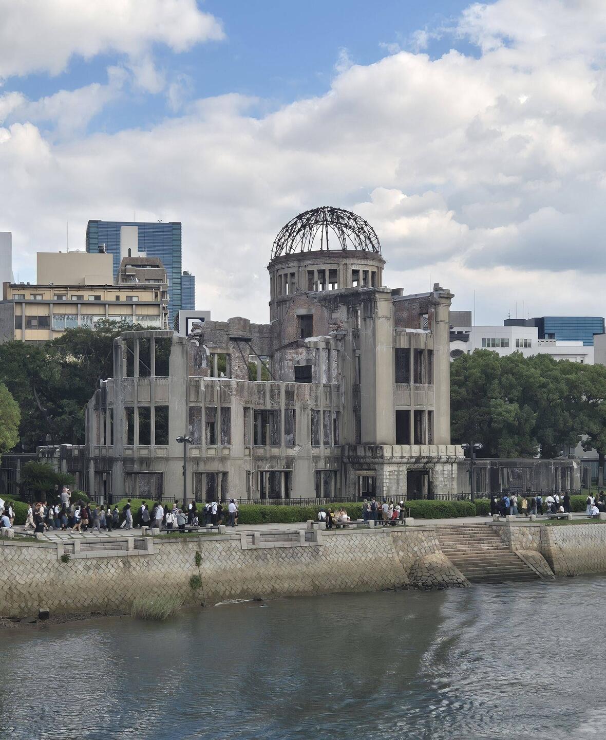 Das Friedensgebäude in Hiroshima