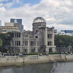 Das A-Bomb House in Hiroshima