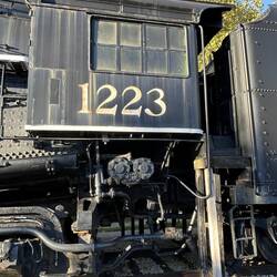 The retro-fitted MB Standard Stoker; not a patch on its original HT, Preston tells me.