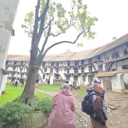 Inside the fortification