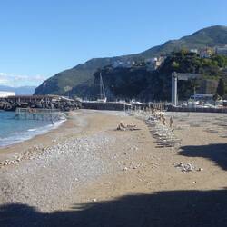 The beach
