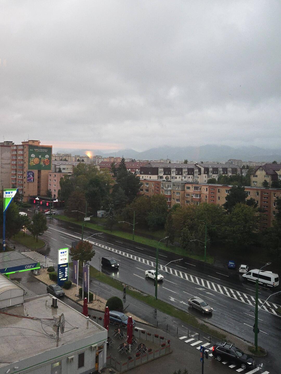 Morning view from our hotel