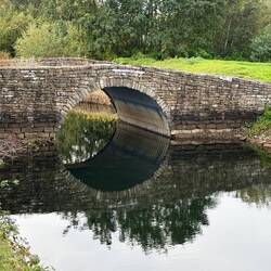 Brücke der alten Befestigungsanlage