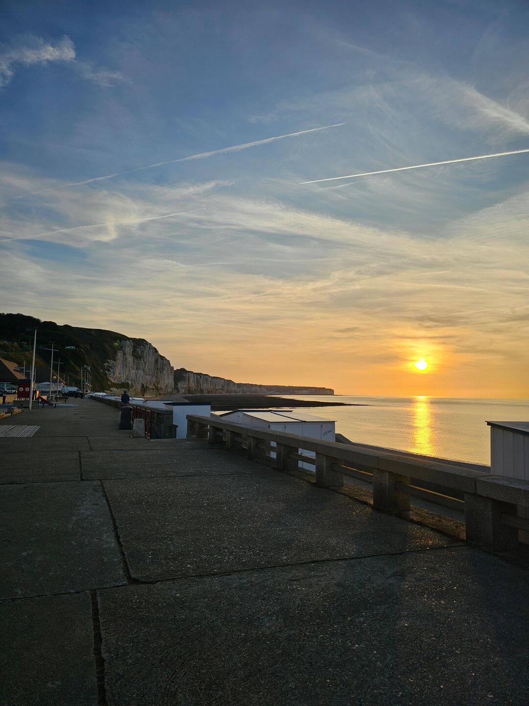 Sonnenuntergang in Fecamp